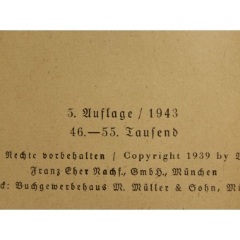 Dokument från tredje riket Dokumente des Dritten Reiches. Espenlaub militaria